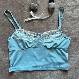 Baby blue tank top🩵